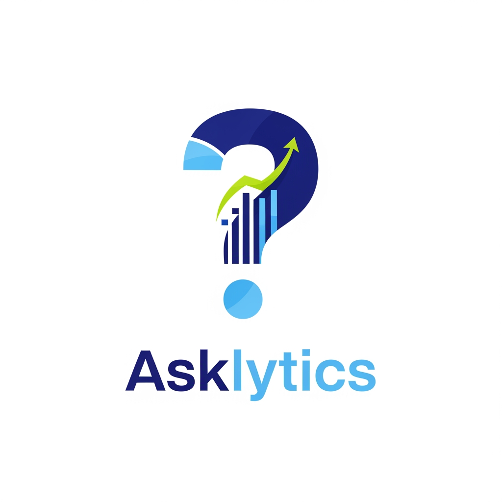 AI Design for create a best logo for my product , product name is -Asklytics
