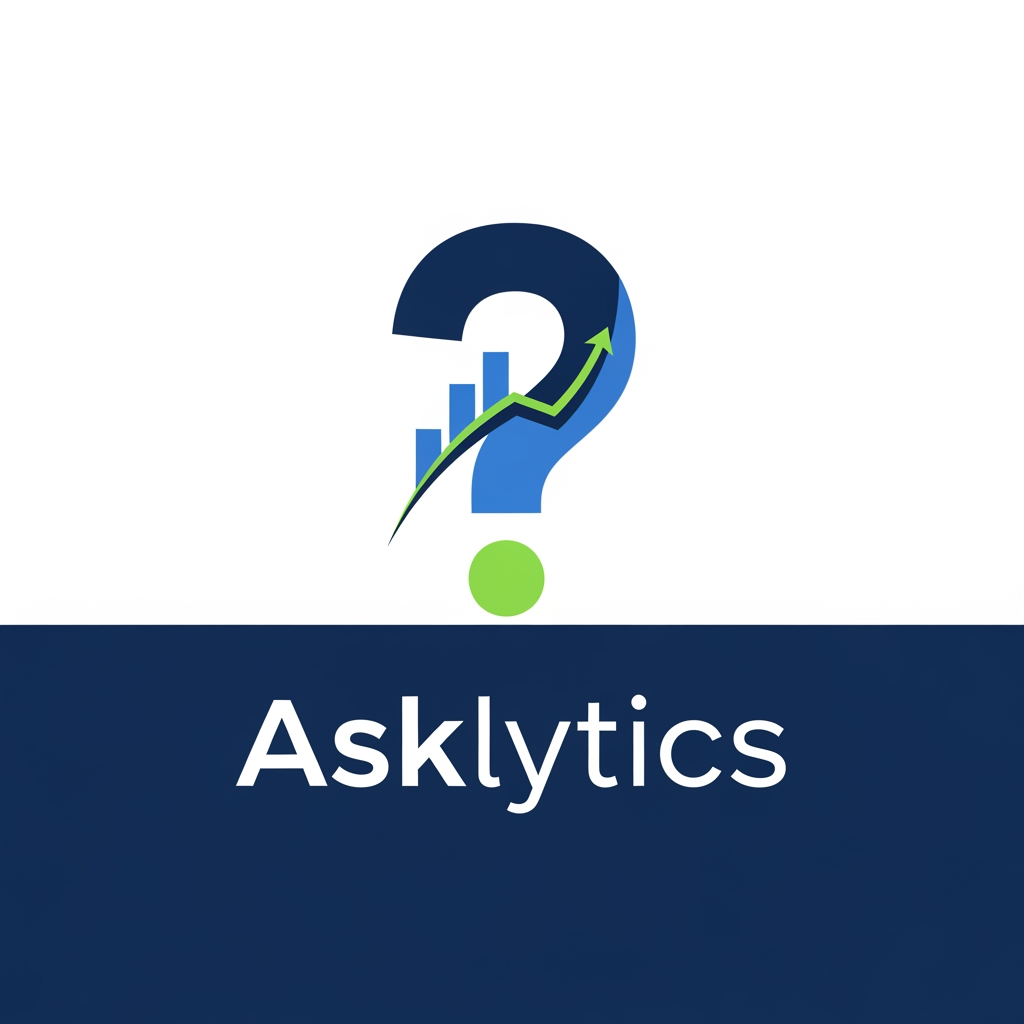AI Design for create a best logo for my product , product name is -Asklytics
