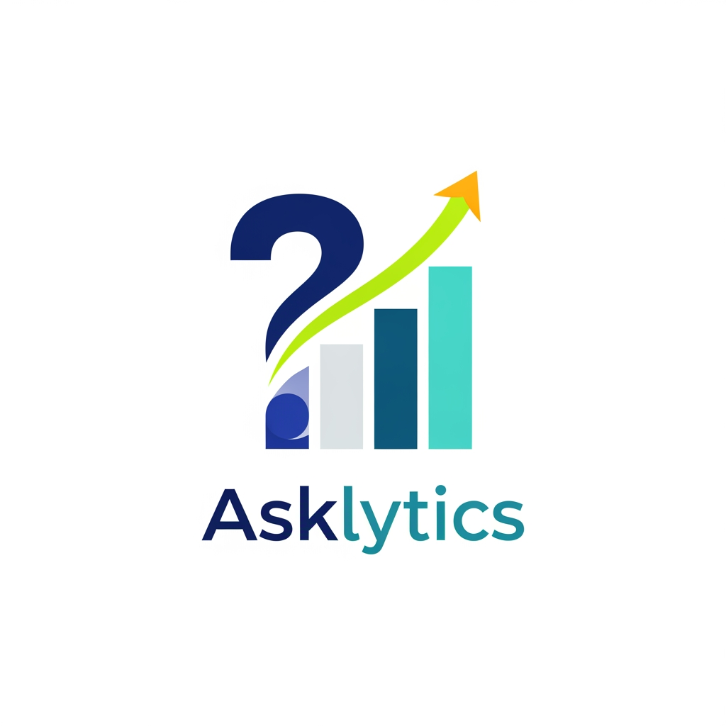 AI Design for create a best logo for my product , product name is -Asklytics