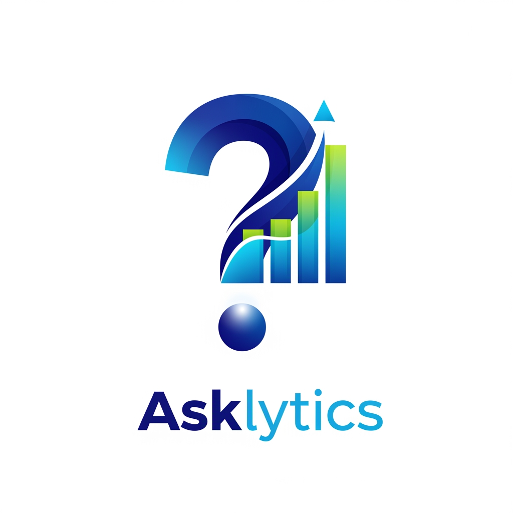 AI Design for create a best logo for my product , product name is -Asklytics