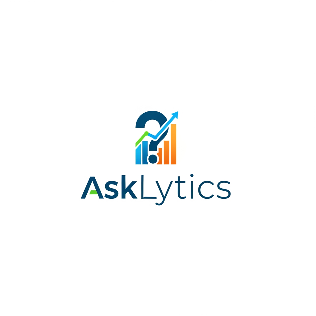 AI Design for create a best logo for my product , product name is -Asklytics