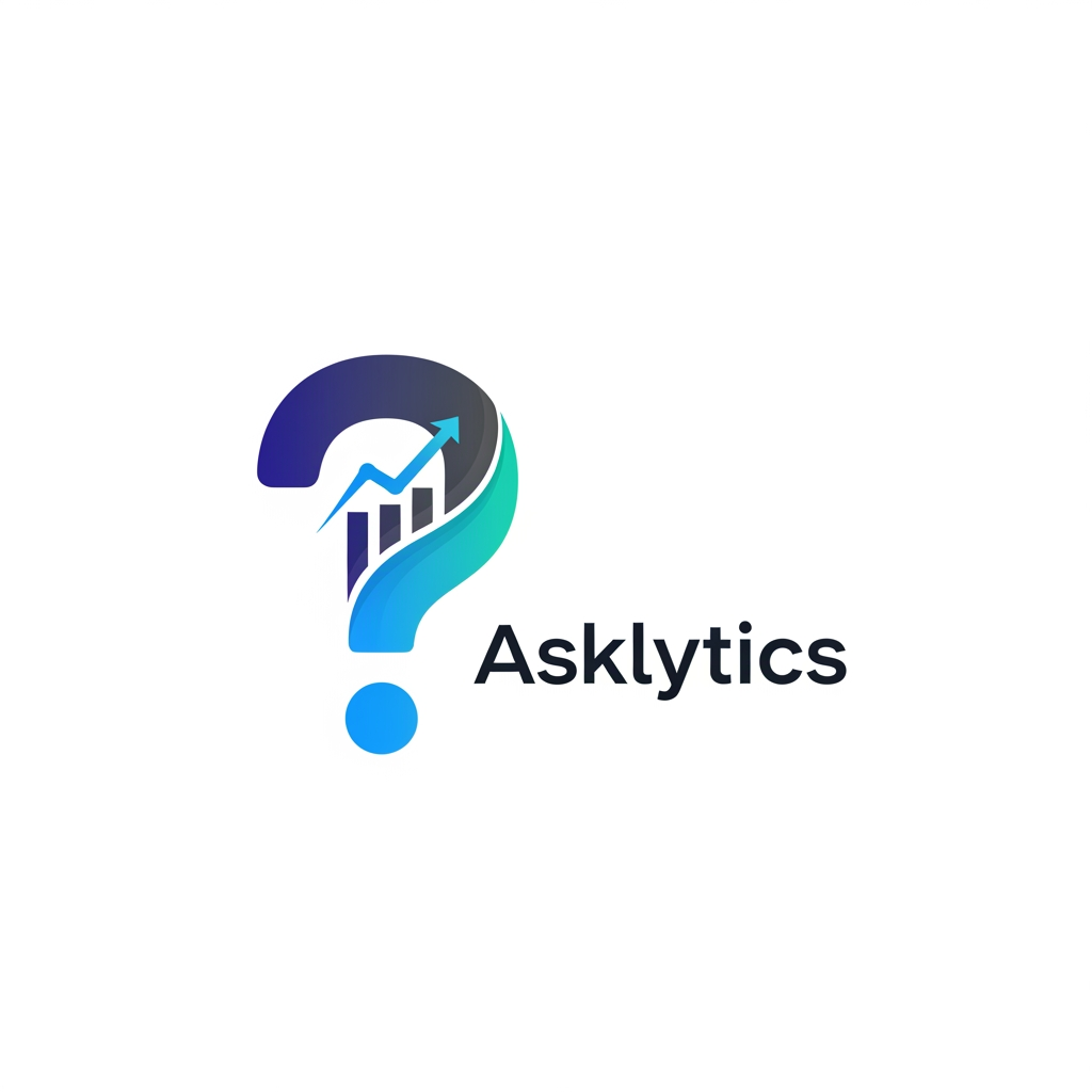 AI Design for create a best logo for my product , product name is -Asklytics