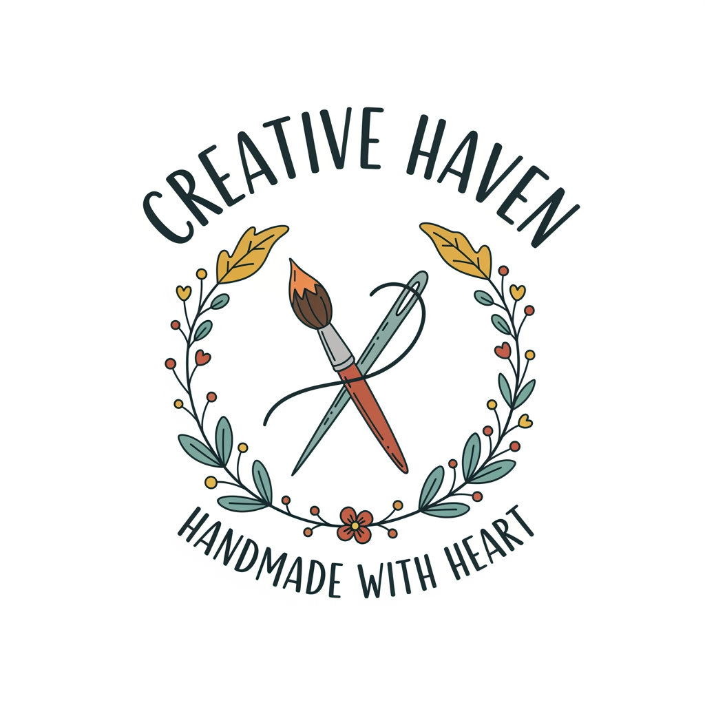 AI Design for art and craft business logo