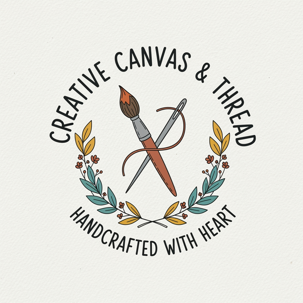AI Design for art and craft business logo