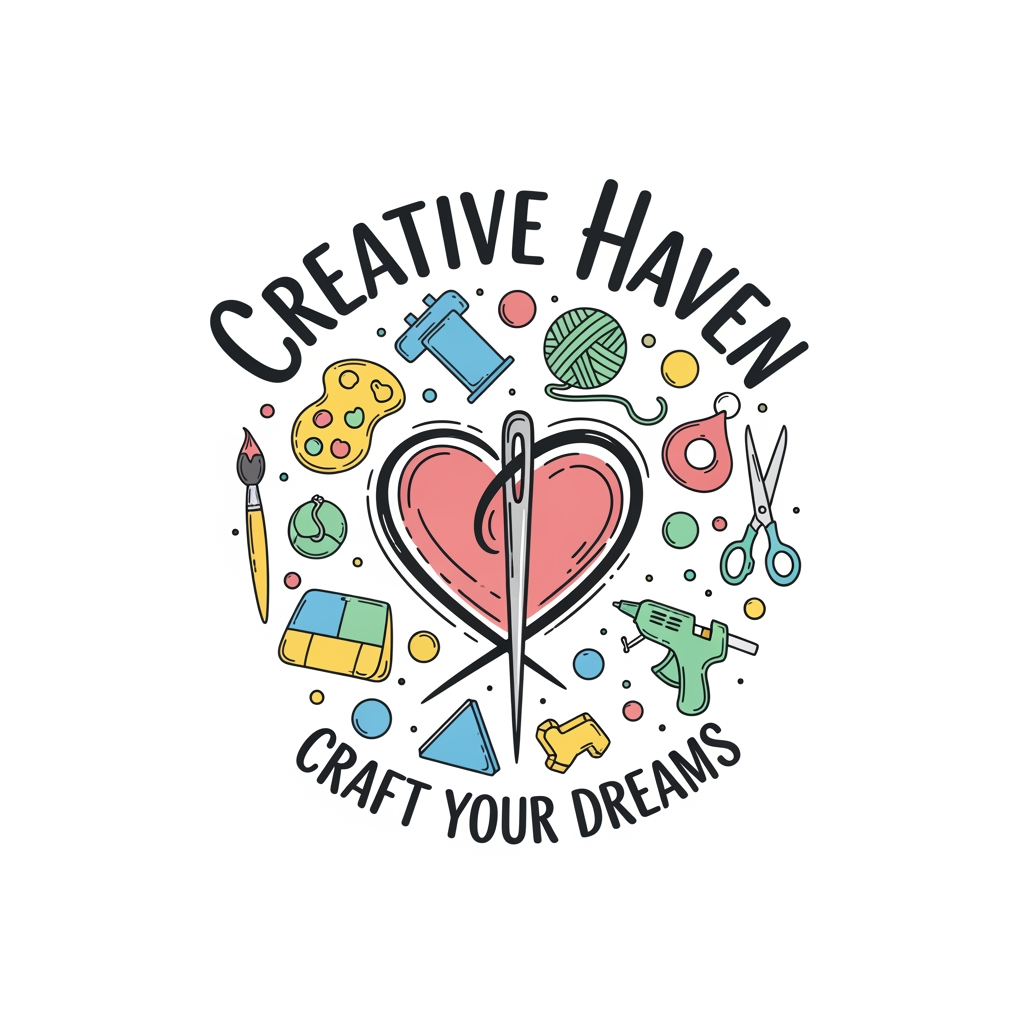 AI Design for art and craft business logo