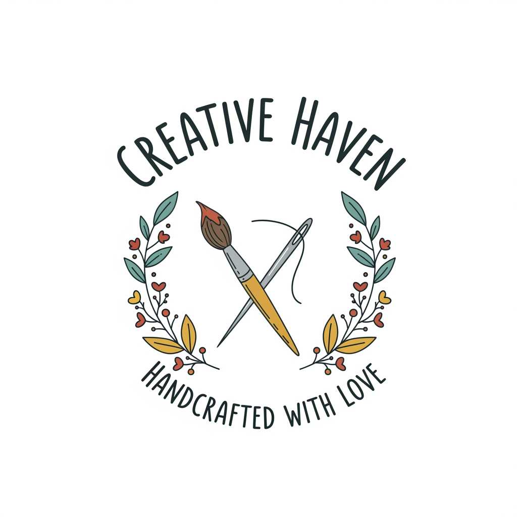 AI Design for art and craft business logo