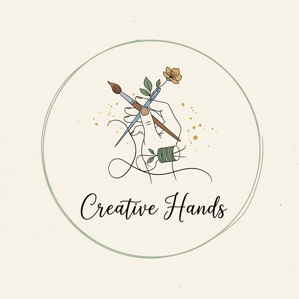 AI Design for art and craft business logo