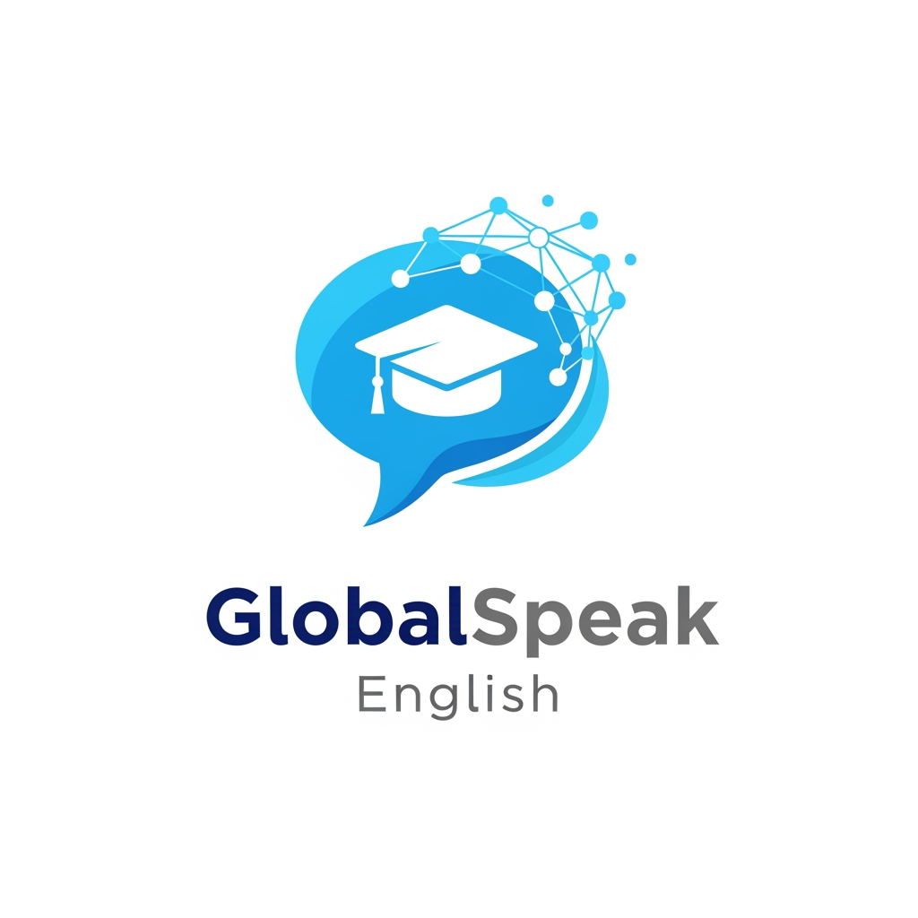 AI Design for design a logo for an online English training channel