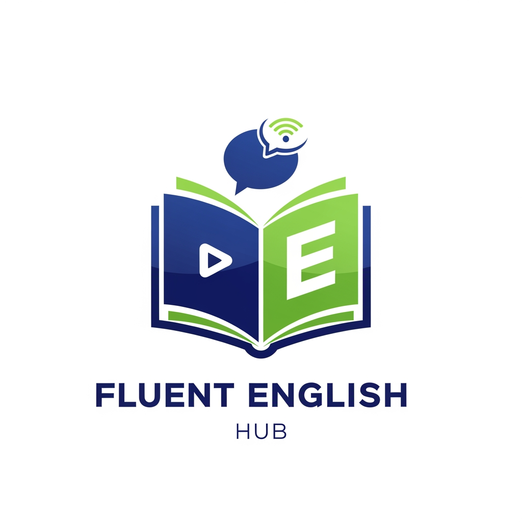 AI Design for design a logo for an online English training channel
