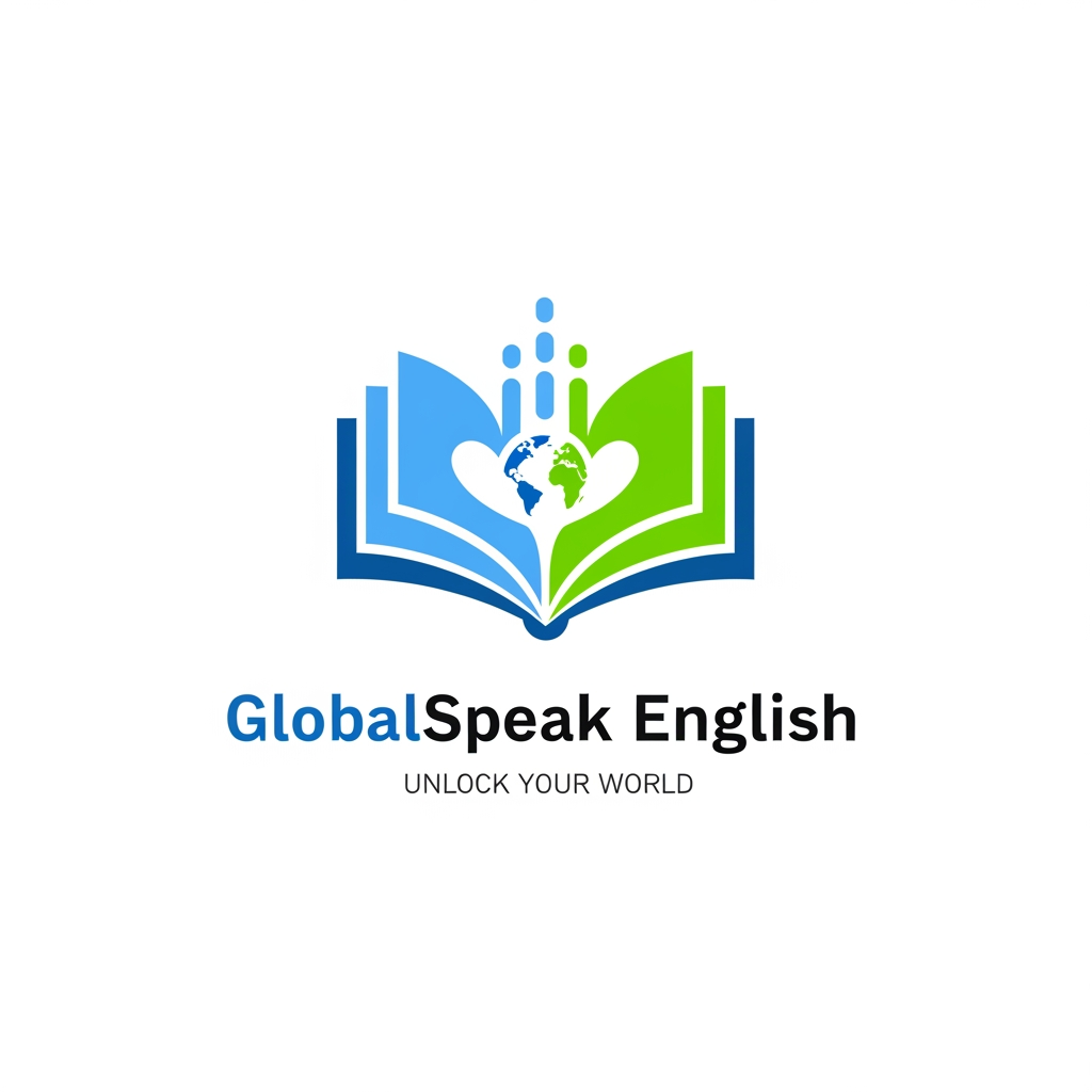 AI Design for design a logo for an online English training channel