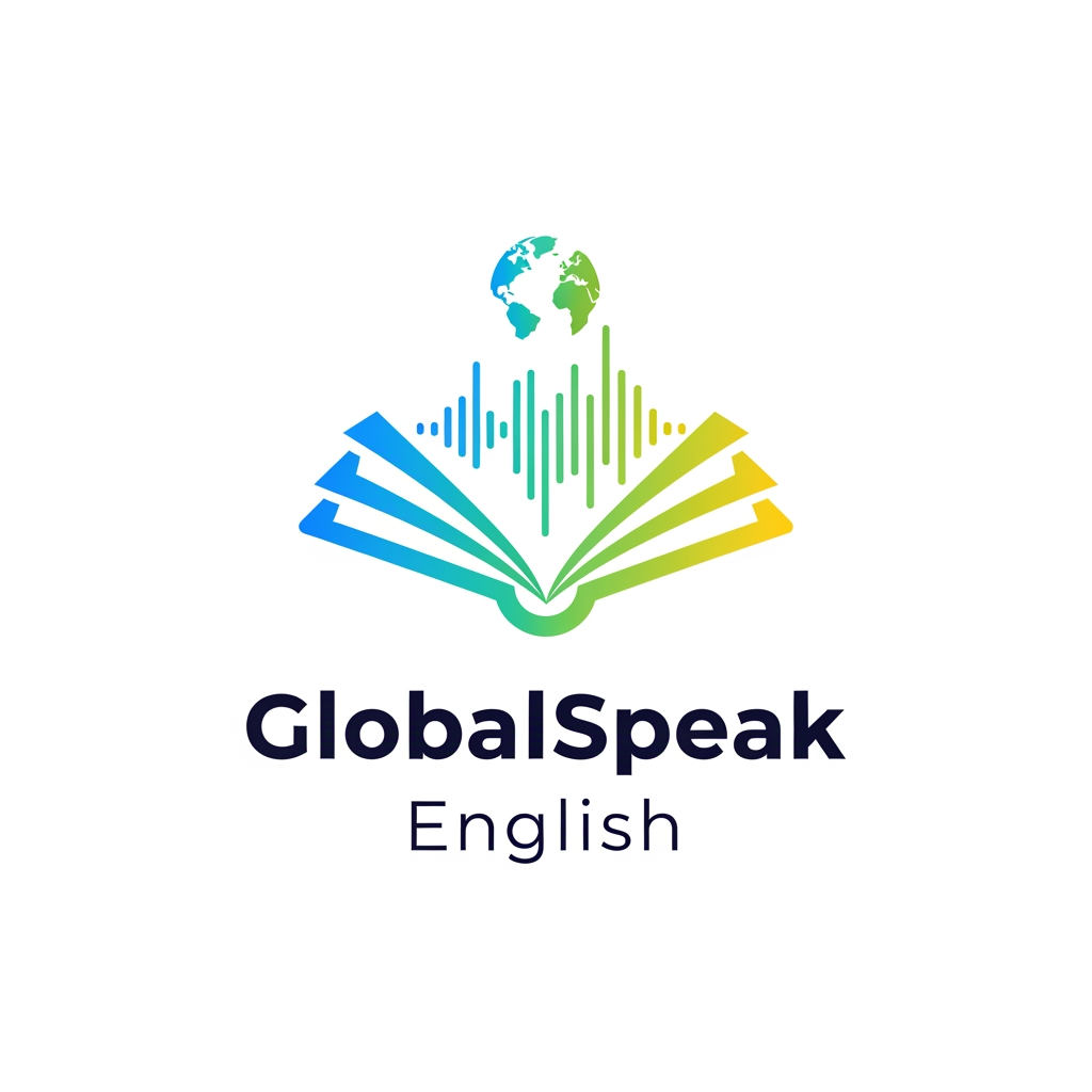 AI Design for design a logo for an online English training channel