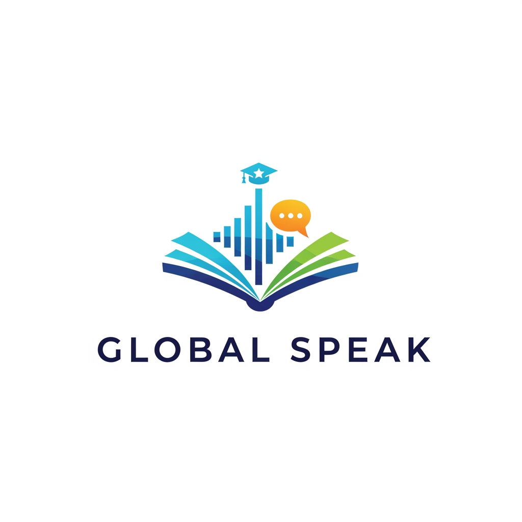 AI Design for design a logo for an online English training channel