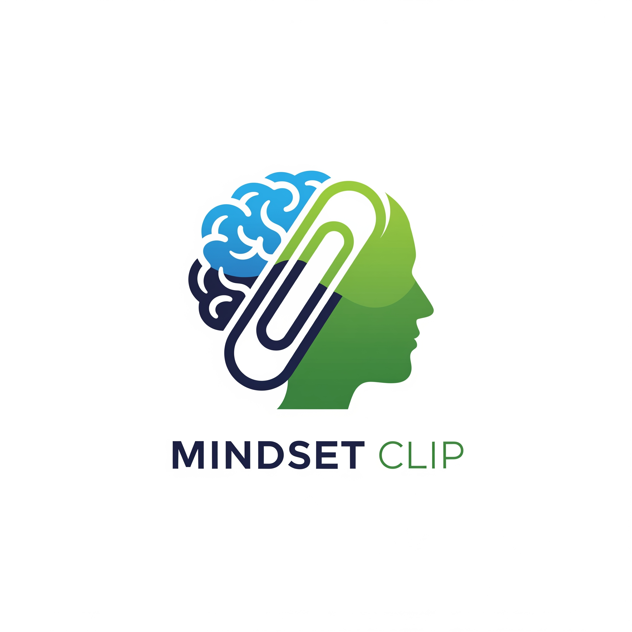 AI Design for logo name= MINDSET CLIP