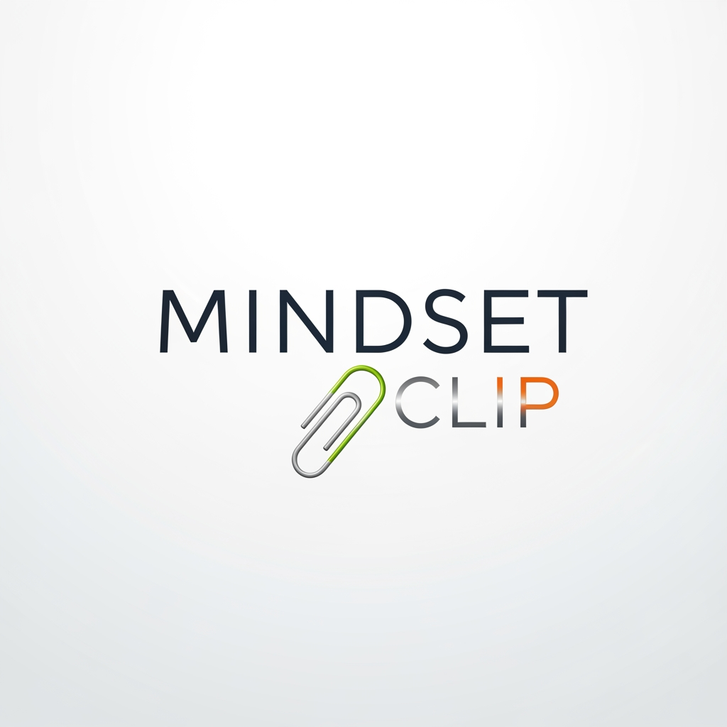 AI Design for logo name= MINDSET CLIP