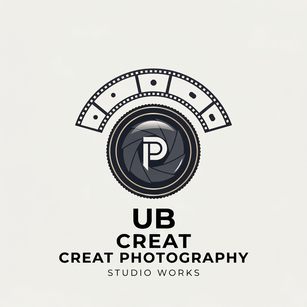 AI Design for UB Creat photography logo