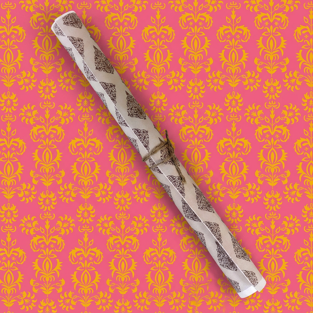 AI Design for roll design change , back ground to above design