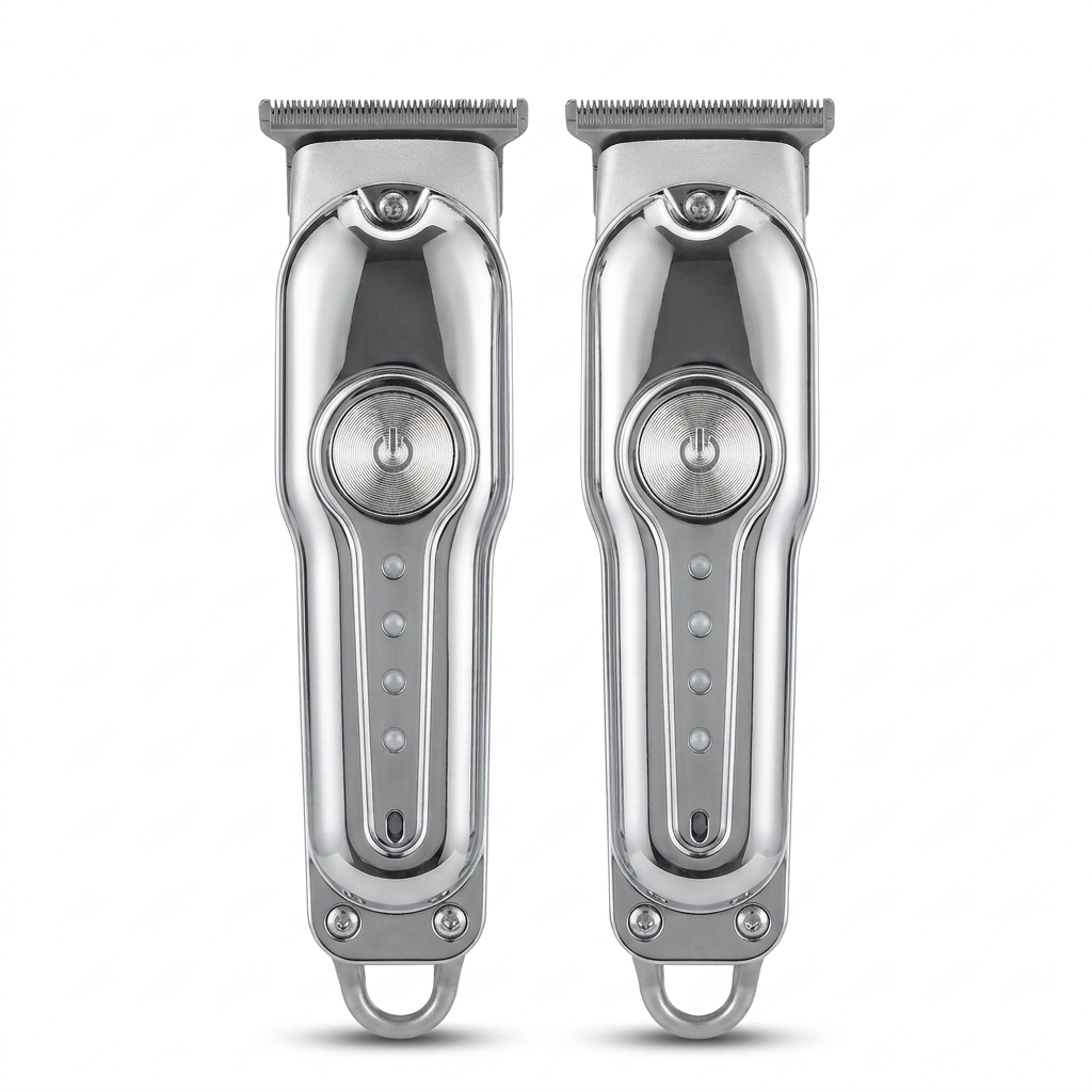 AI Design for create trimmer image only in silver colour