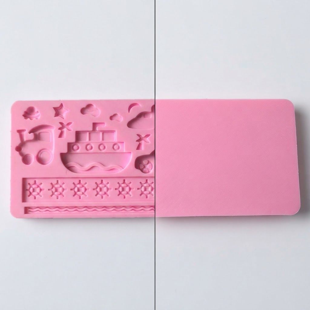 AI Design for create image which show the front and back sides of this mould