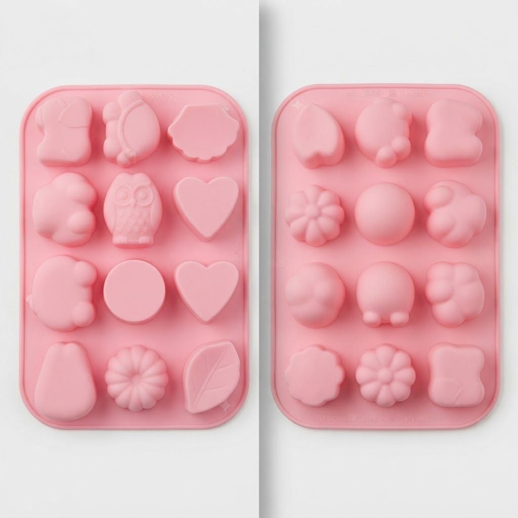 AI Design for create image which show the front and back side of the mould