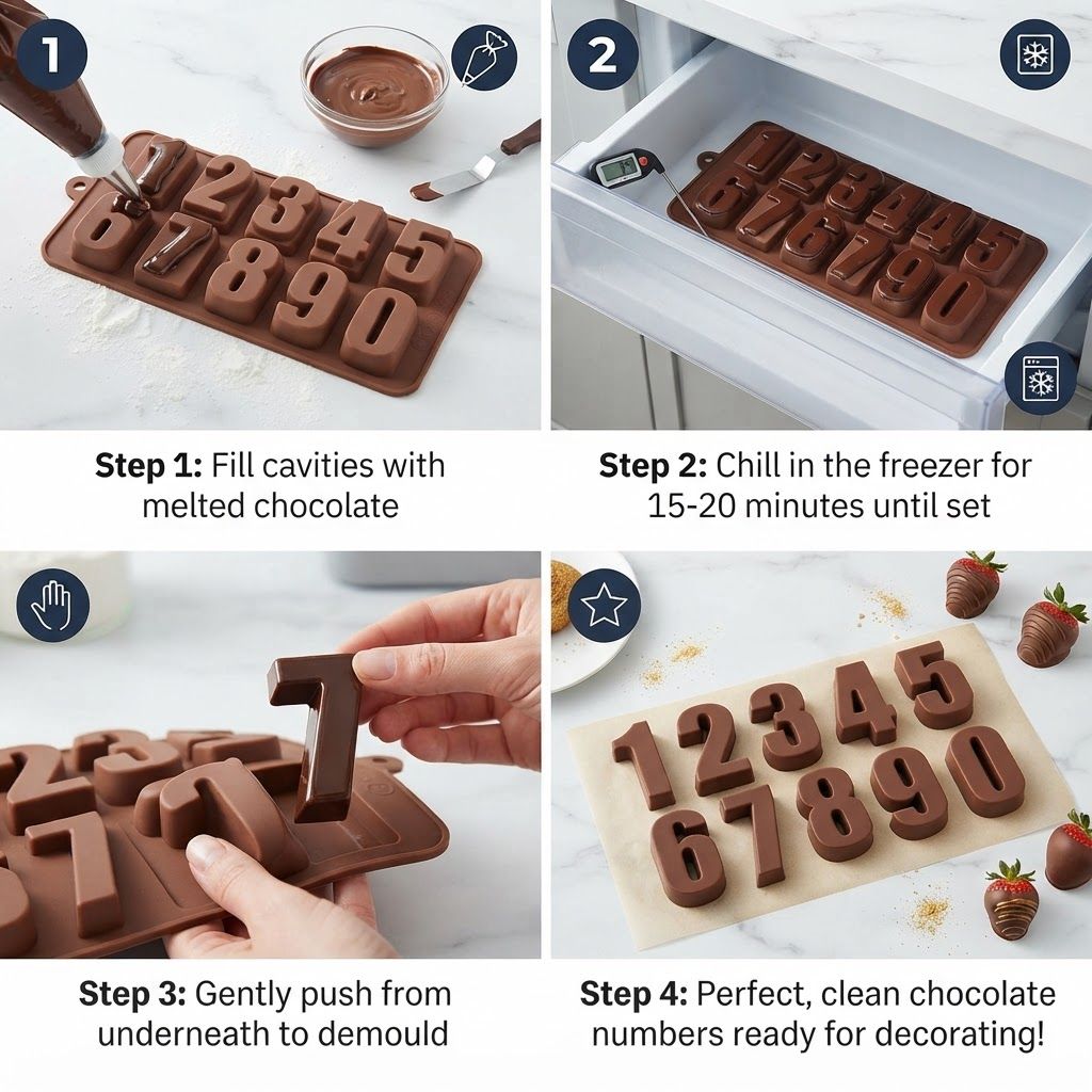 create image which show how to use this mould