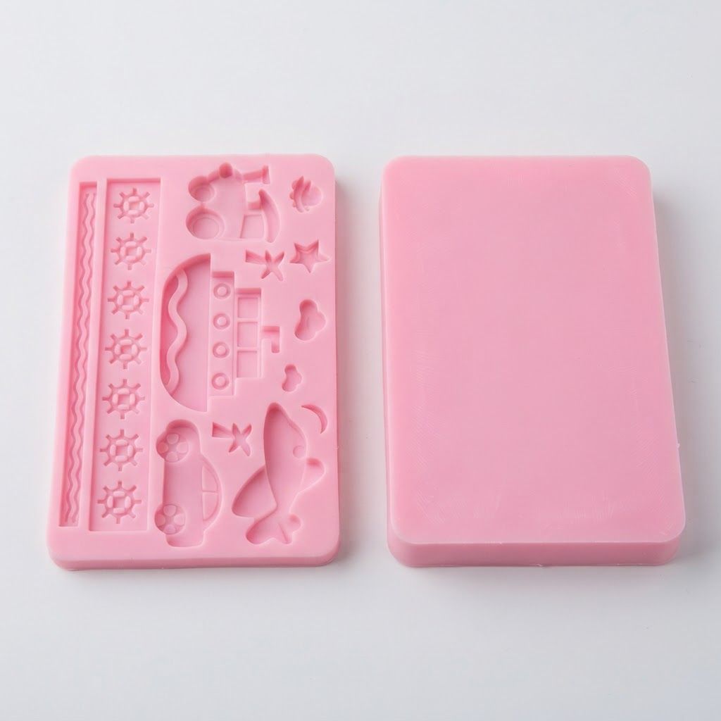 AI Design for create image which show the front and back sides of the mould
