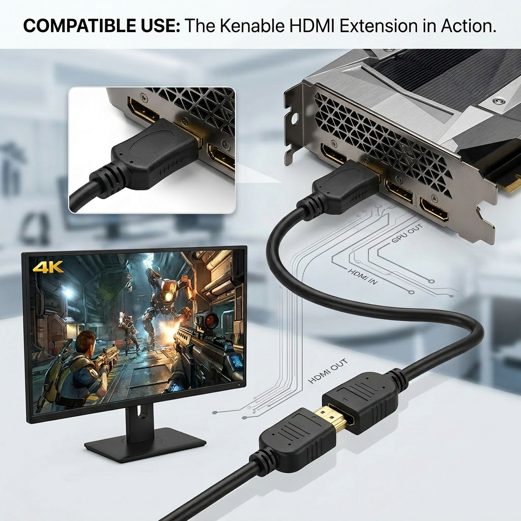 AI Design for remove the brand name kenable from the cable