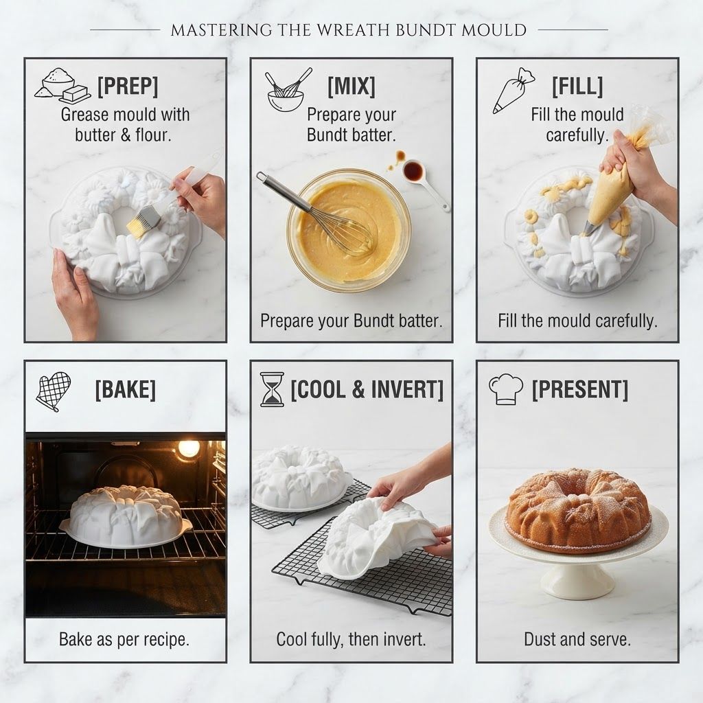 create image which show how to use this mould