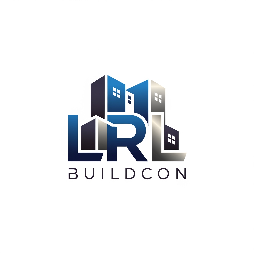 AI Design for Create a Real Estate Developer Company logo - "LRL Buildcon"