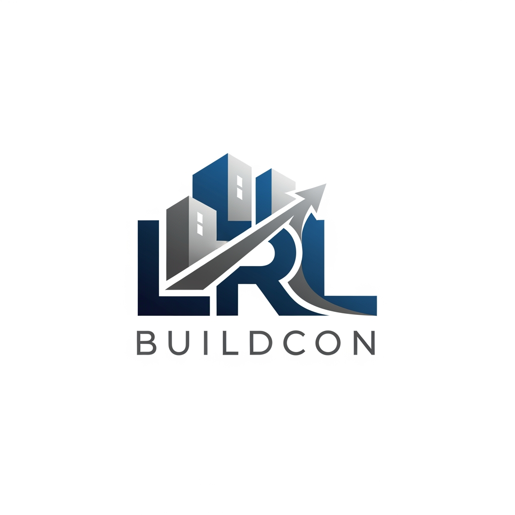 AI Design for Create a Real Estate Developer Company logo - "LRL Buildcon"