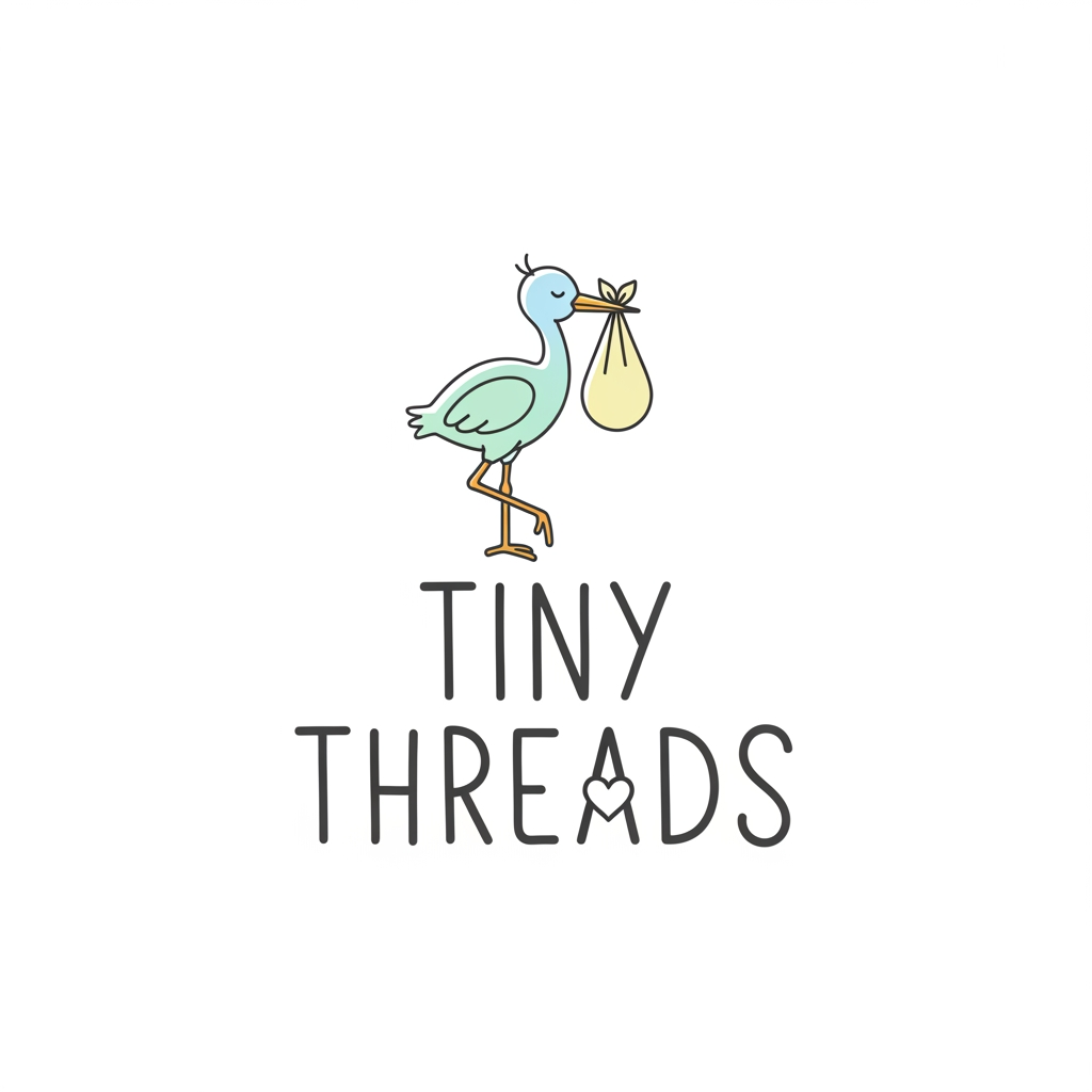 AI Design for baby clothes brand logo