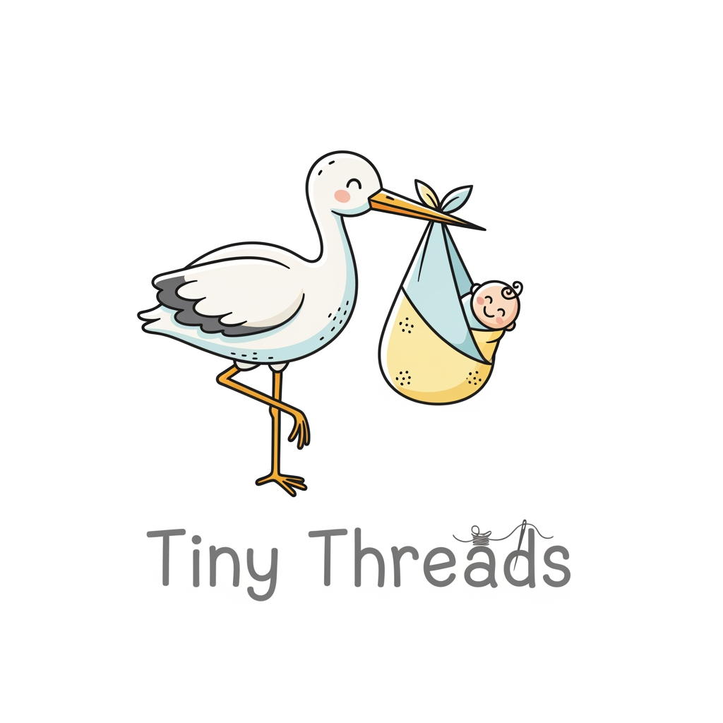 AI Design for baby clothes brand logo