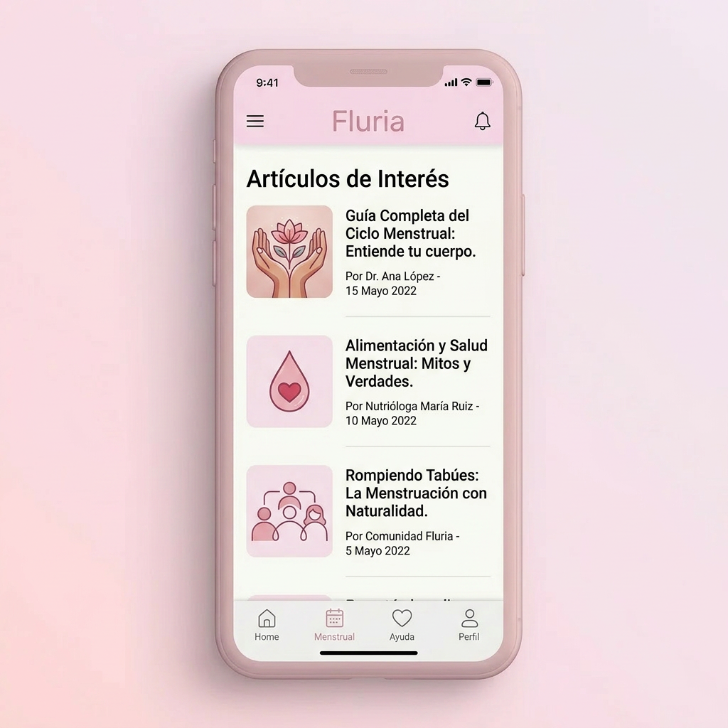 AI Design for Crea solamente la interfaz de la aplicacion y el sistema de widgets en el telefono con los articulos
