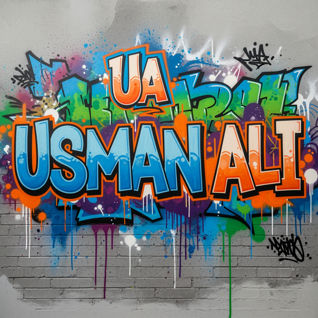 AI Design for UA oper likha ho or usman ali nija