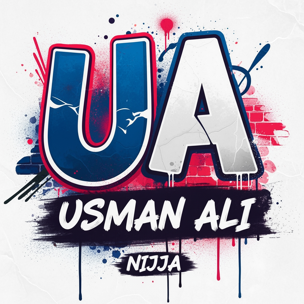 AI Design for UA oper likha ho or usman ali nija