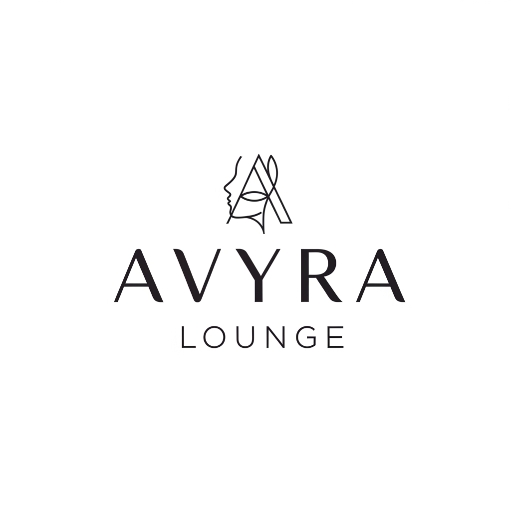 AI Design for LOGO DESIGN BRIEF Avyra Lounge Tagline (Optional) <Tagline or leave blank> Industry Beauty Parlour Brand Personality Minimal Modern Target Audience (Choose one or two) Startups Professionals Logo Type Combination (text + symbol) Design Style Clean and modern Minimal Geometric Abstract Professional (not playful or decorative) Theme / Meaning (Optional) A short idea the logo should represent Examples: Beauty Saloon For Family Color Preference Primary Color: <Color name or HEX> Secondary Color (optional): <Color name or HEX> Overall Mood: Monochrome Font Style Clean sans-serif Elegant thin Background White Usage (Logo should work well for) Website Social media No stock-logo look No clipart No cartoon style No unnecessary effects No text distortion Output Requirements Flat, vector-style logo Clean edges Scalable to any size Professional and timeless Final Instruction Create a high-quality logo image for the brand described above. The output must be a professional, brand-ready logo design, suitable for real-world business use. It should feel trustworthy, modern, and credible, with clean geometry and balanced proportions. The logo must look like it belongs to a real company, not an experimental or artistic AI render. Important requirements: Generate a flat, vector-style logo image Ensure the logo is clear, scalable, and readable at all sizes Avoid decorative effects, gimmicks, or visual noise The design should work across web, mobile, print, and branding materials