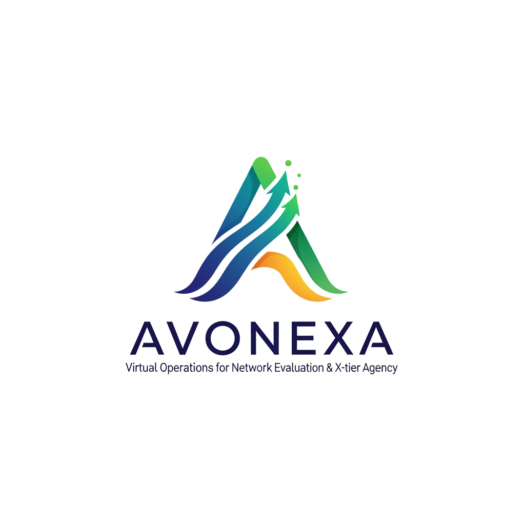 AI Design for কোম্পানির নাম = AVONEXA এটা বাঙালি এগুলো হয়
A = Asima (আপনার নাম)
V = Virtual (ভার্চুয়াল নেটওয়ার্ক)
O = Operations for (অপারেশনস ফর)
N = Network (নেটওয়ার্ক)
E = Evaluation & (কন্টেন্ট মূল্যায়ন)
X = X-tier (সর্বোচ্চ স্তর)
A = Agency (এজেন্সি)
এটা আমার কোম্পানি জন্য লাগবে logo এমন ভাবে দাও বাংলাদেশ এমন কোন কোম্পানির লোগ নেই Give it to bangladesh in such a way that peolpe will look at it and see that color is the best