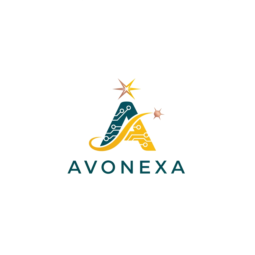 AI Design for কোম্পানির নাম = AVONEXA এটা বাঙালি এগুলো হয়
A = Asima (আপনার নাম)
V = Virtual (ভার্চুয়াল নেটওয়ার্ক)
O = Operations for (অপারেশনস ফর)
N = Network (নেটওয়ার্ক)
E = Evaluation & (কন্টেন্ট মূল্যায়ন)
X = X-tier (সর্বোচ্চ স্তর)
A = Agency (এজেন্সি)
এটা আমার কোম্পানি জন্য লাগবে logo এমন ভাবে দাও বাংলাদেশ এমন কোন কোম্পানির লোগ নেই Give it to bangladesh in such a way that peolpe will look at it and see that color is the best