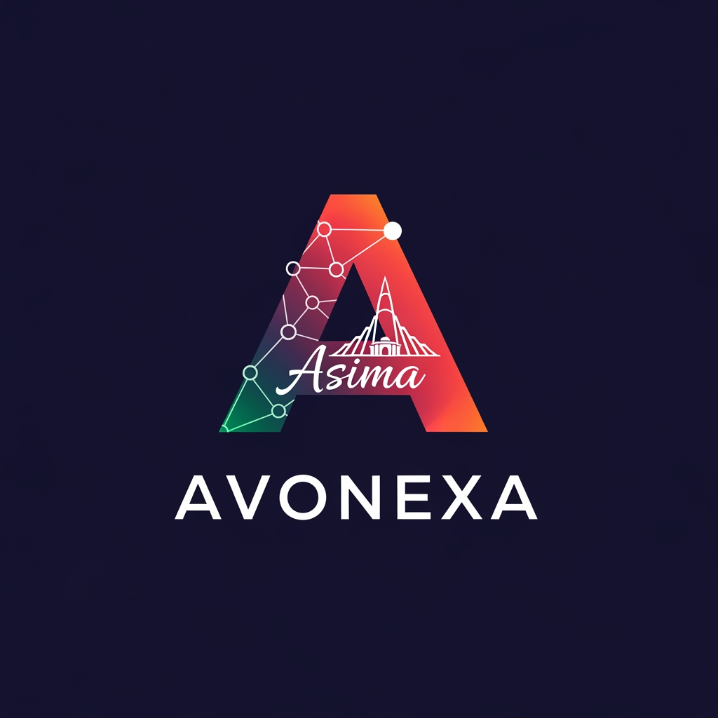 AI Design for কোম্পানির নাম = AVONEXA এটা বাঙালি এগুলো হয়
A = Asima (আপনার নাম)
V = Virtual (ভার্চুয়াল নেটওয়ার্ক)
O = Operations for (অপারেশনস ফর)
N = Network (নেটওয়ার্ক)
E = Evaluation & (কন্টেন্ট মূল্যায়ন)
X = X-tier (সর্বোচ্চ স্তর)
A = Agency (এজেন্সি)
এটা আমার কোম্পানি জন্য লাগবে logo এমন ভাবে দাও বাংলাদেশ এমন কোন কোম্পানির লোগ নেই Give it to bangladesh in such a way that peolpe will look at it and see that color is the best