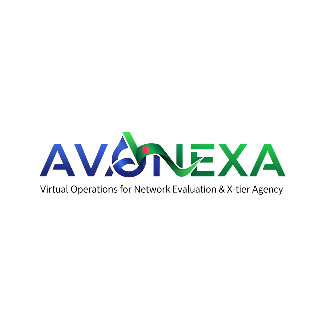 AI Design for কোম্পানির নাম = AVONEXA এটা বাঙালি এগুলো হয়
A = Asima (আপনার নাম)
V = Virtual (ভার্চুয়াল নেটওয়ার্ক)
O = Operations for (অপারেশনস ফর)
N = Network (নেটওয়ার্ক)
E = Evaluation & (কন্টেন্ট মূল্যায়ন)
X = X-tier (সর্বোচ্চ স্তর)
A = Agency (এজেন্সি)
এটা আমার কোম্পানি জন্য লাগবে logo এমন ভাবে দাও বাংলাদেশ এমন কোন কোম্পানির লোগ নেই