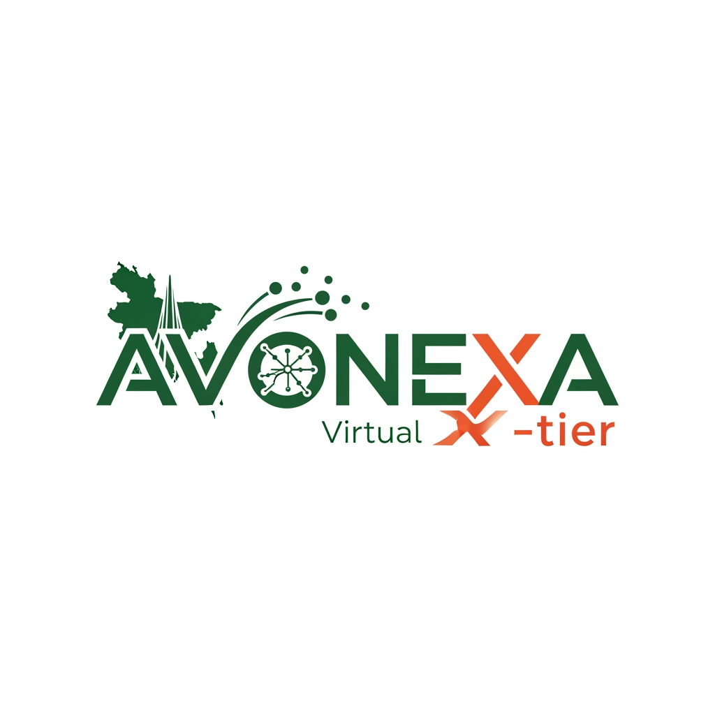 AI Design for কোম্পানির নাম = AVONEXA এটা বাঙালি এগুলো হয়
A = Asima (আপনার নাম)
V = Virtual (ভার্চুয়াল নেটওয়ার্ক)
O = Operations for (অপারেশনস ফর)
N = Network (নেটওয়ার্ক)
E = Evaluation & (কন্টেন্ট মূল্যায়ন)
X = X-tier (সর্বোচ্চ স্তর)
A = Agency (এজেন্সি)
এটা আমার কোম্পানি জন্য লাগবে logo এমন ভাবে দাও বাংলাদেশ এমন কোন কোম্পানির লোগ নেই