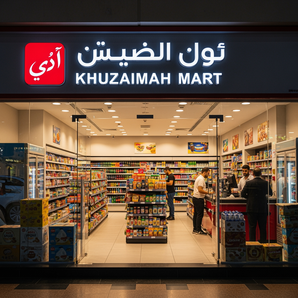 AI Design for Khuzaimah Mart