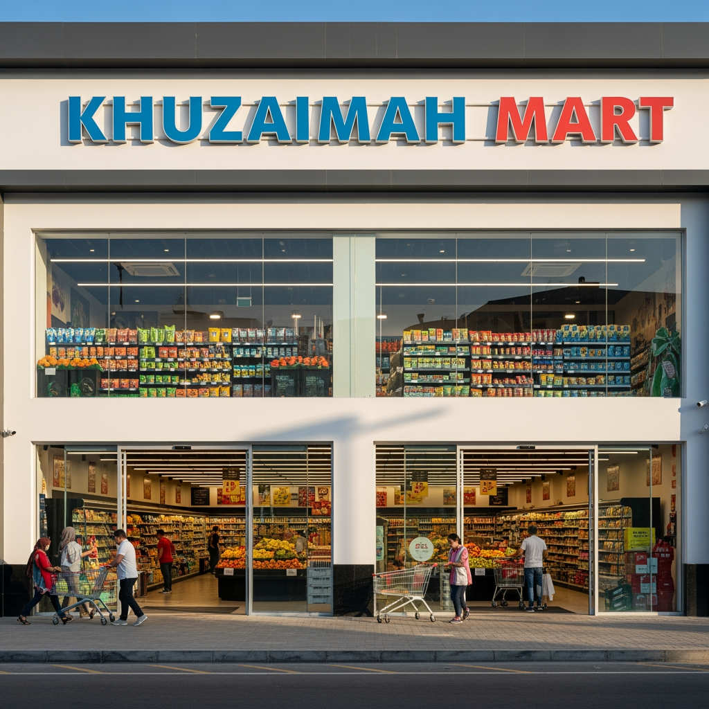 AI Design for Khuzaimah Mart