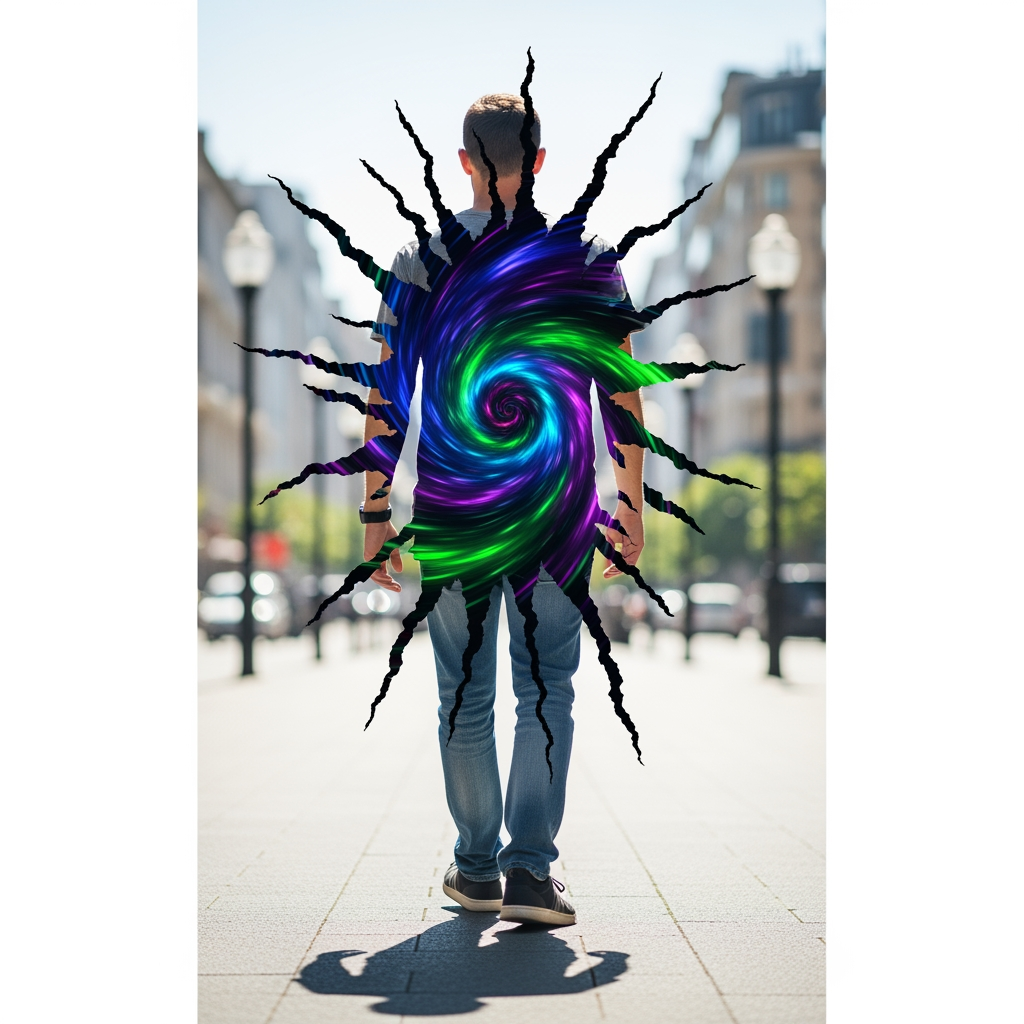 AI Design for backside photo remove