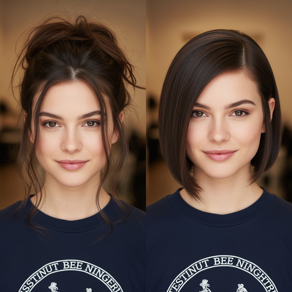 AI Design for hair style change