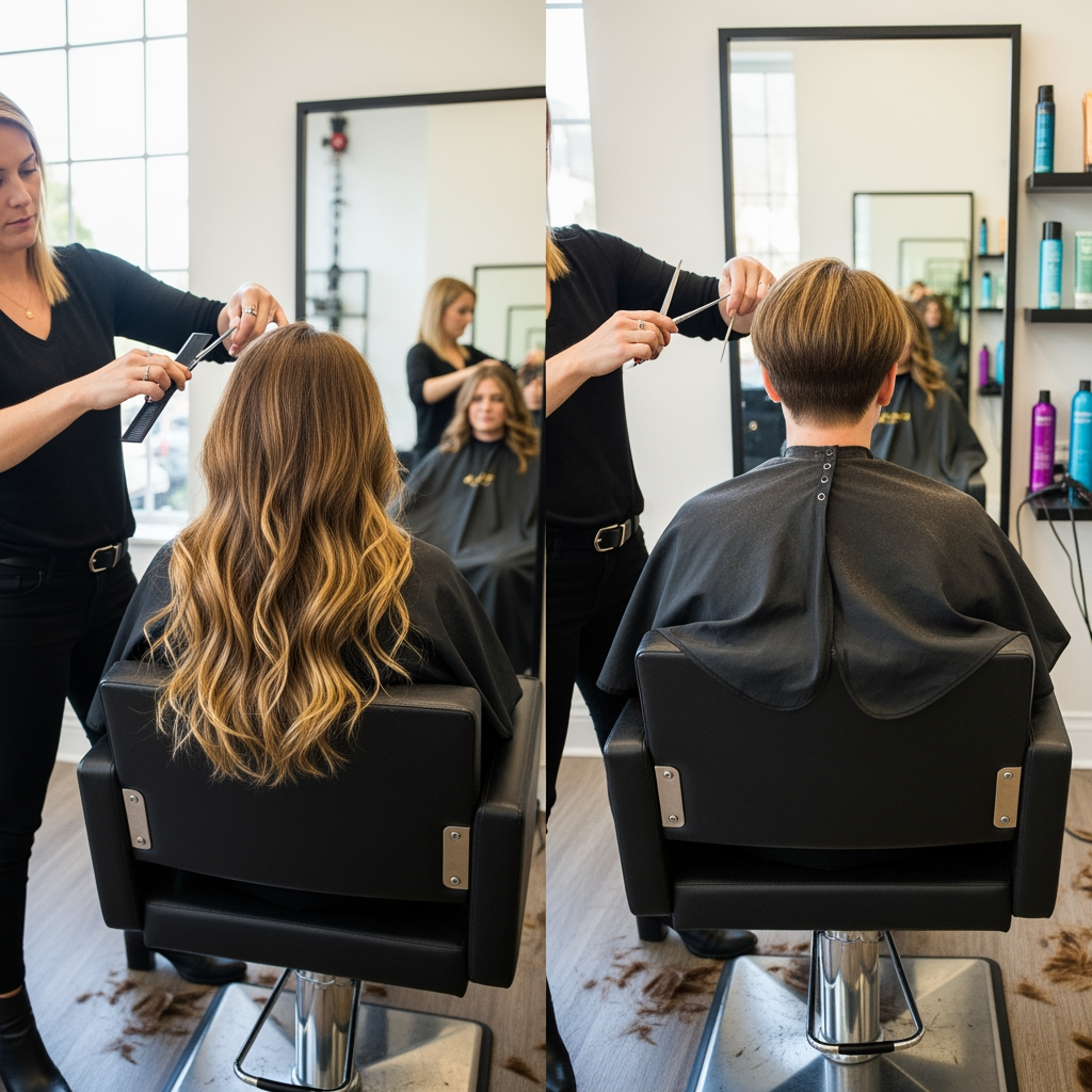 AI Design for hair style change