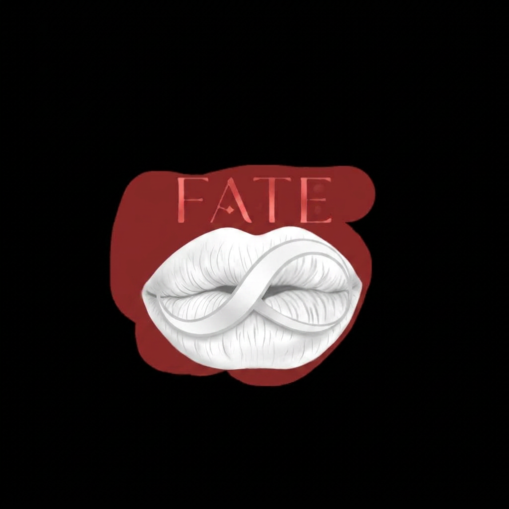 AI Design for The area highlighted in semi-transparent red in this image indicates where to make changes. can you make the bronze gold collor and the lips white