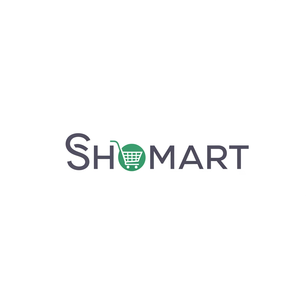 AI Design for i want tomake a logo on shomart name store