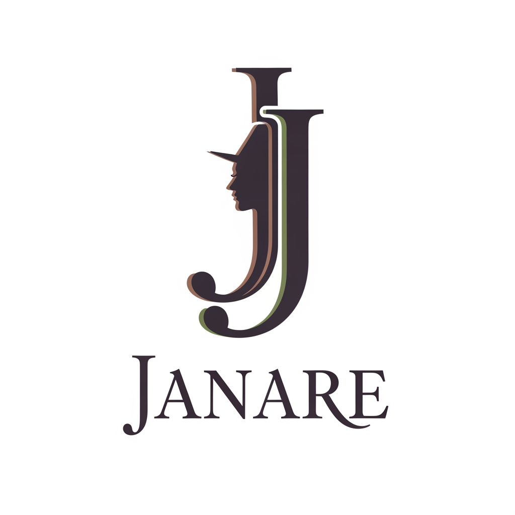 AI Design for MI CREI UN LOGO DI UNA J GRANDE E DOPPIA CON LA SCRITTA SOTTO JANARE DEVE ESSERE ISPIRATO ALLE STREGHE PERCHè è UN LOGO PER LA LEGGENDA BENEVENTANA SULLE JANARE E IL NOCE PERO VOGLIO CHE ME LO CREI PULITO