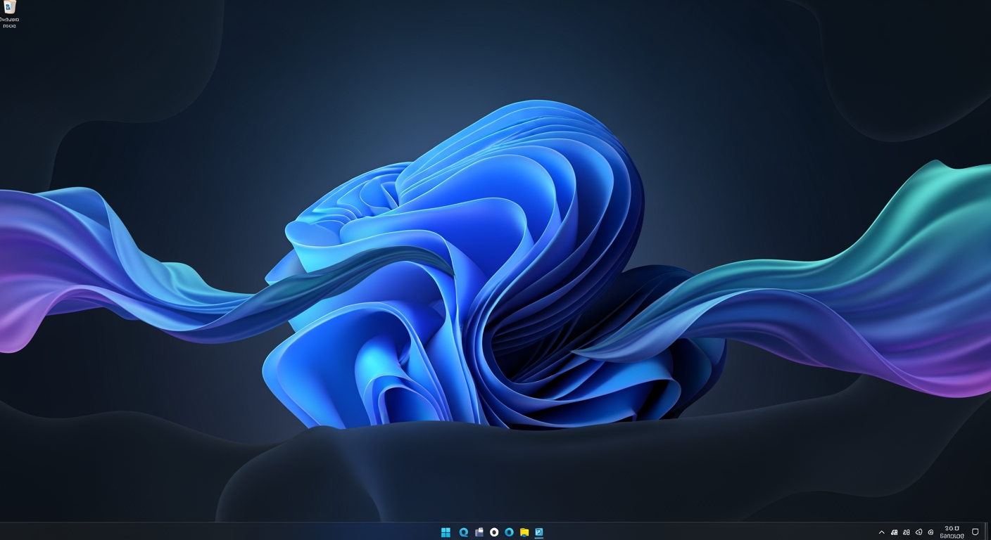 AI Design for NOW MAKE THE IMAGE A WINDOWS 11 WALLPAPER