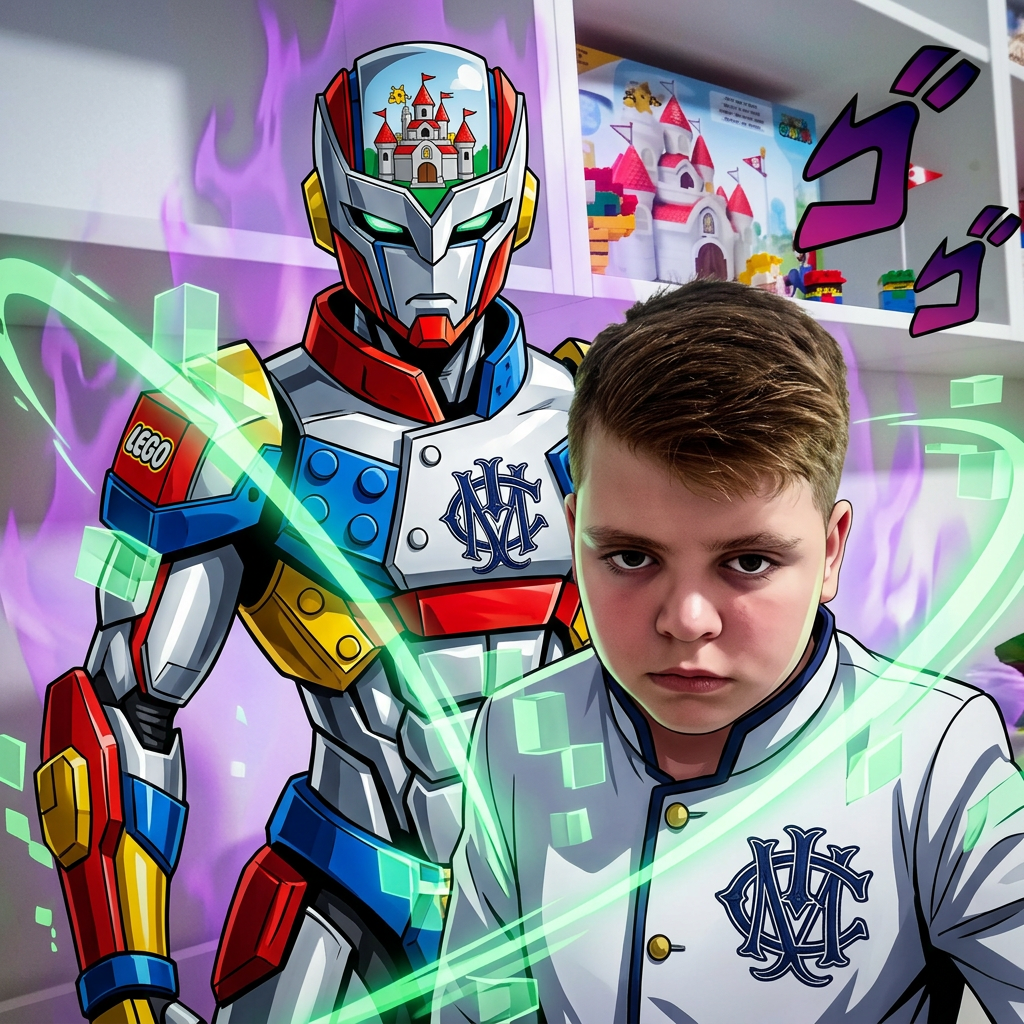 AI Design for Can you design me a JoJo's bizarre adventure style stand a stand is an embodiment of power that is described with the soul that is typically larger than the user stands right behind them in battle now you can feel free to take some creative liberties and add their own colors designs and even make me we are uniform that is related to the p